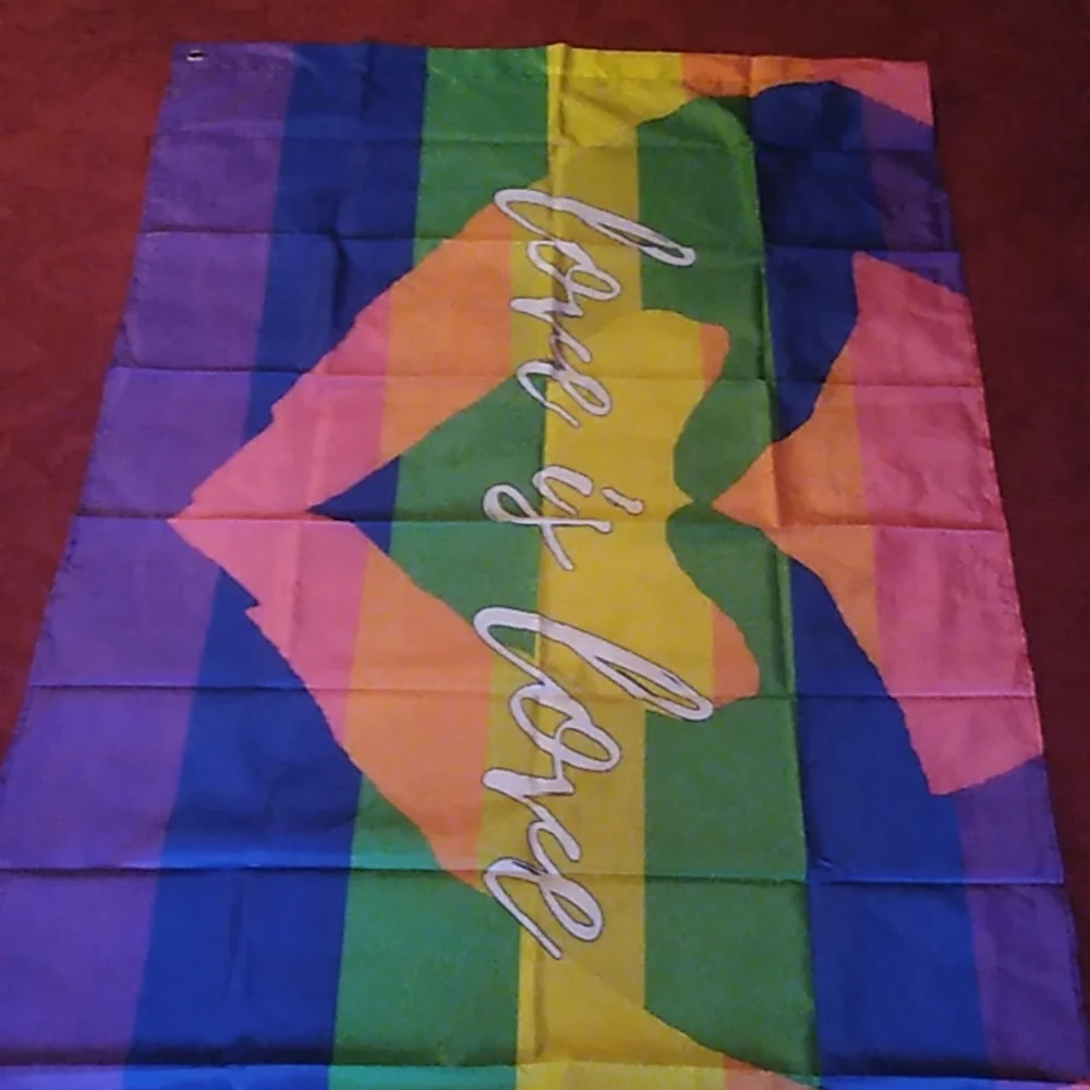 Source Unknown love flag
